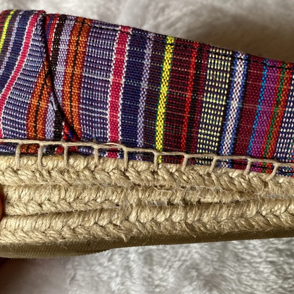 LifeStride espadrilles with 1” wedge / multi-colored - Size 8.5 - Picture 11 of 16